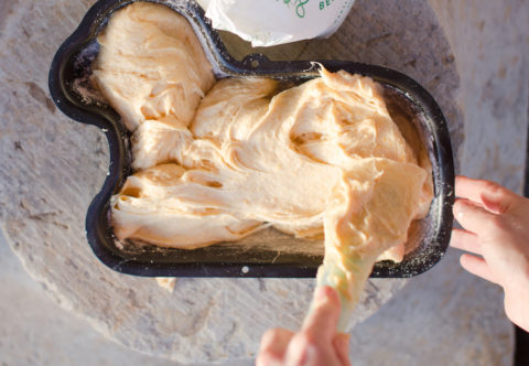 Bezlepkový velikonoční beránek