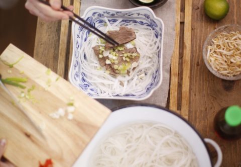 Vietnamská polévka Pho-Bo