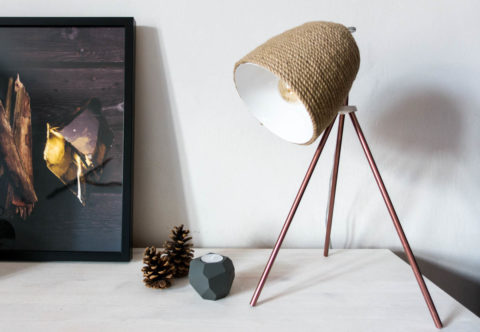 Designová lampa snadno a rychle