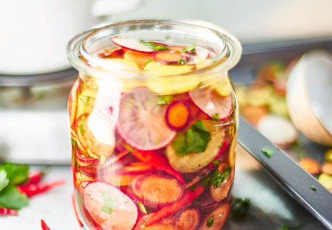 Ředkvičkové pickles