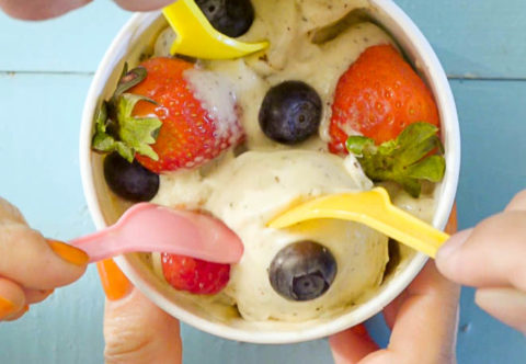 Zdravý trik: Banánová zmrzlina s kávou