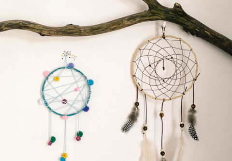 Vyrobte sobě i dětem indiánský lapač snů
