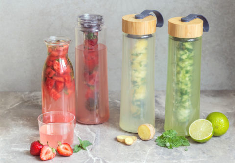 Připravte si domácí limonády bez přidaného cukru