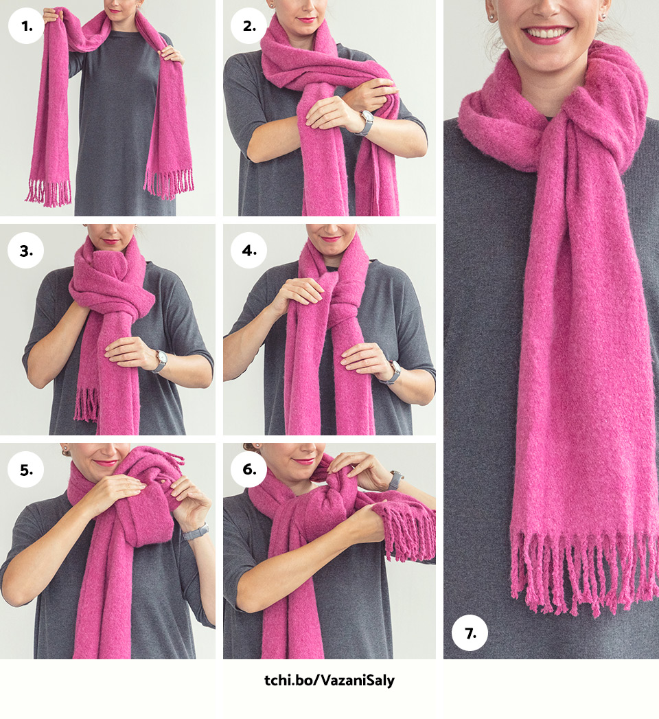 7 روش برای بستن روسری مورد علاقه تان