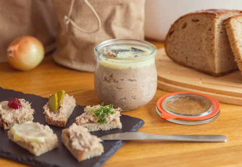 Luxusní masová pomazánka: rillettes