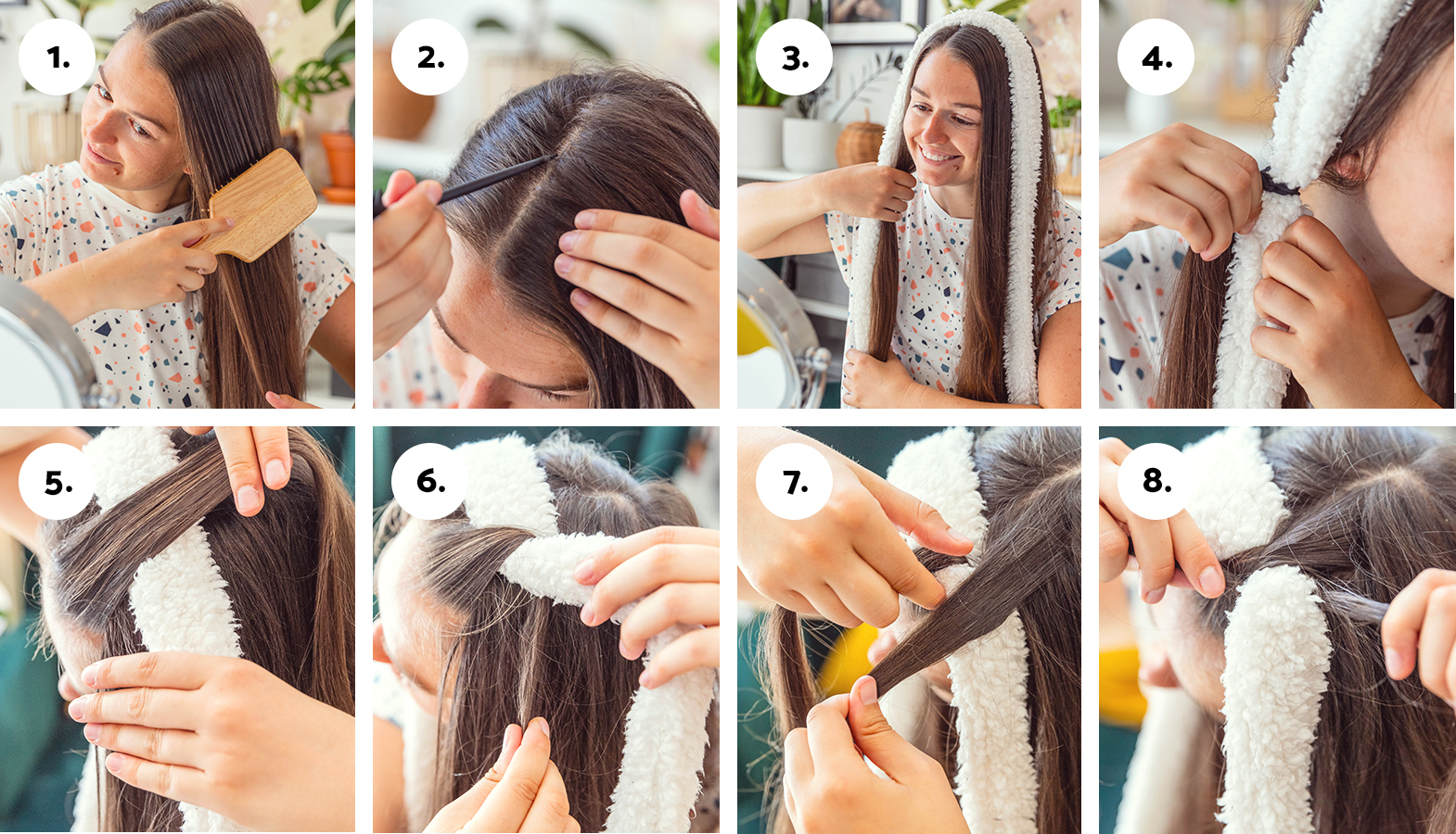 Jak natocit vlasy bez tepla?