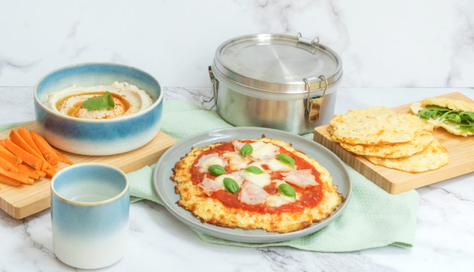 Tři recepty, ve kterých byste květák nečekali: Pizza, tortillové placky a hummus