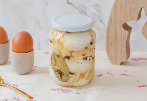 Vyzkoušela jsem recept na nakládaná vejce. Ideální využití velikonoční výslužky