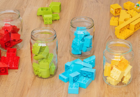 Jak jsem si vyhrála s organizací a údržbou kostiček lega