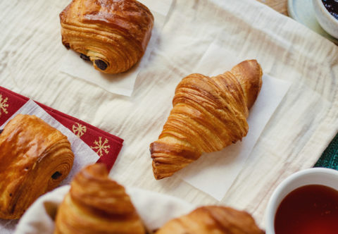 Recept na nadýchané croissanty z plundrového těsta