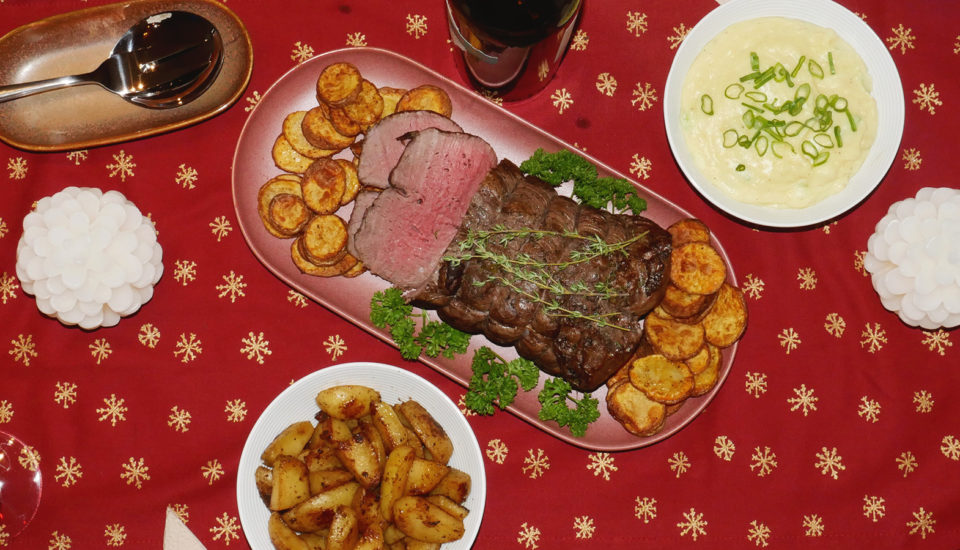 Jednoduchý recept na roastbeef, který se hodí na sváteční tabuli i silvestrovskou party