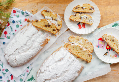 Vánoční tvarohová štola pro všechny, co nestíhají
