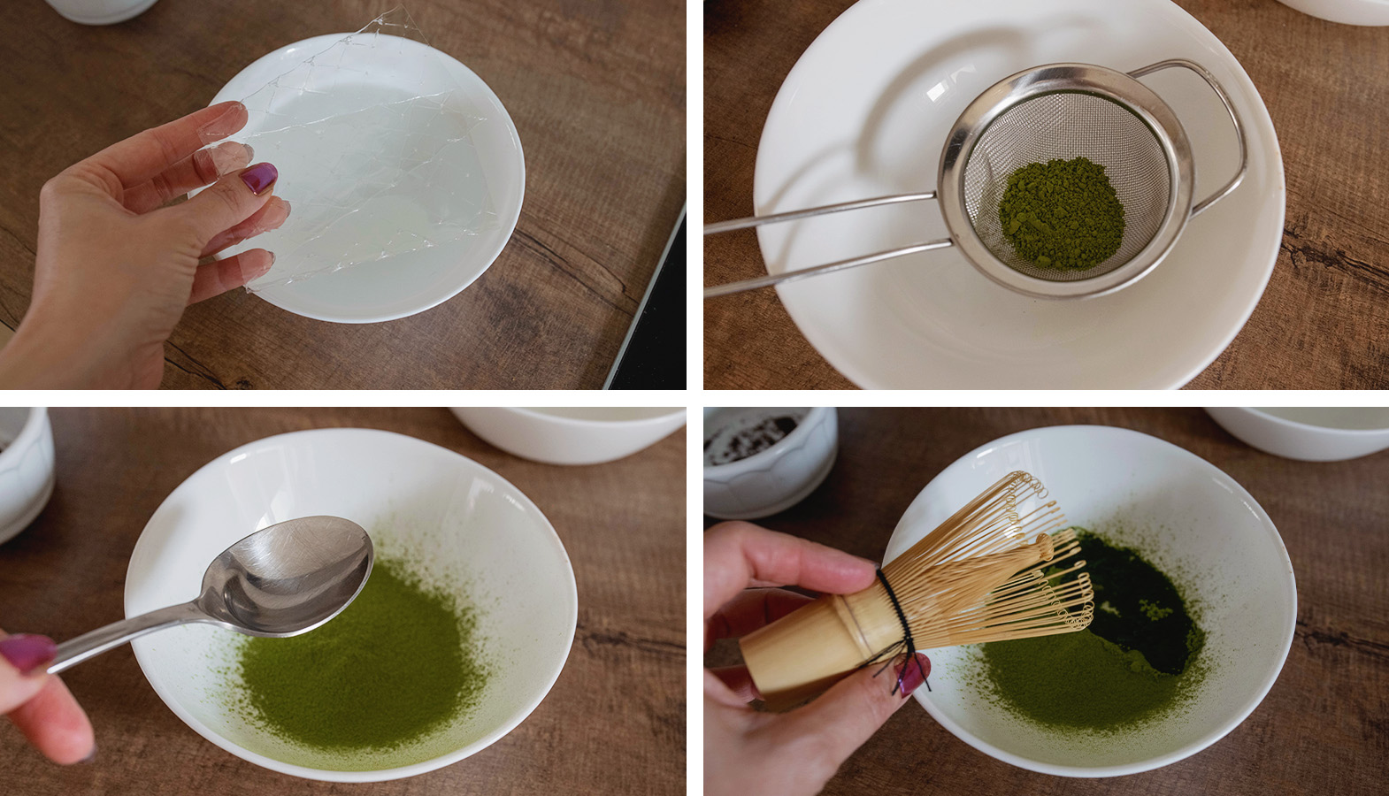 matcha dezert recept